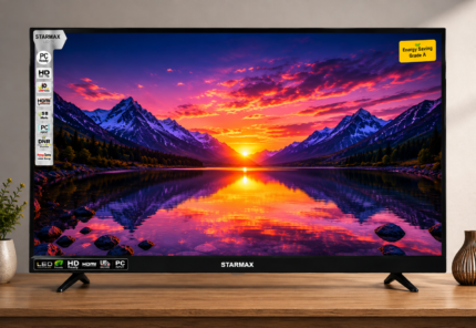 STARMAX 32" Bezel-Less Smart android led tv model 32 QA-1 series