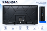 STARMAX 43" Bezel-Less Smart Android led tv 43QA-2(M1) Series - Image 2