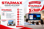 STARMAX 43" Bezel-Less Smart Android led tv 43QA-2(M1) Series - Image 4